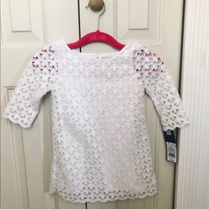 Scallop lace dress, NWT Genuine Kid from Oshkosh